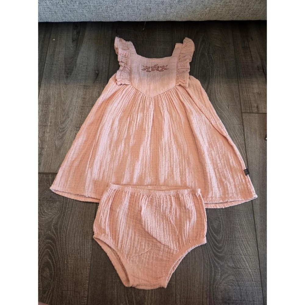 Modern moments baby girl dress set 18 mos